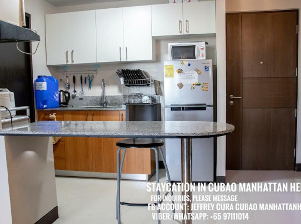 Cubao Manhattan Heights Unit 5A Tower C เกซอนซิตี้ ภายนอก รูปภาพ