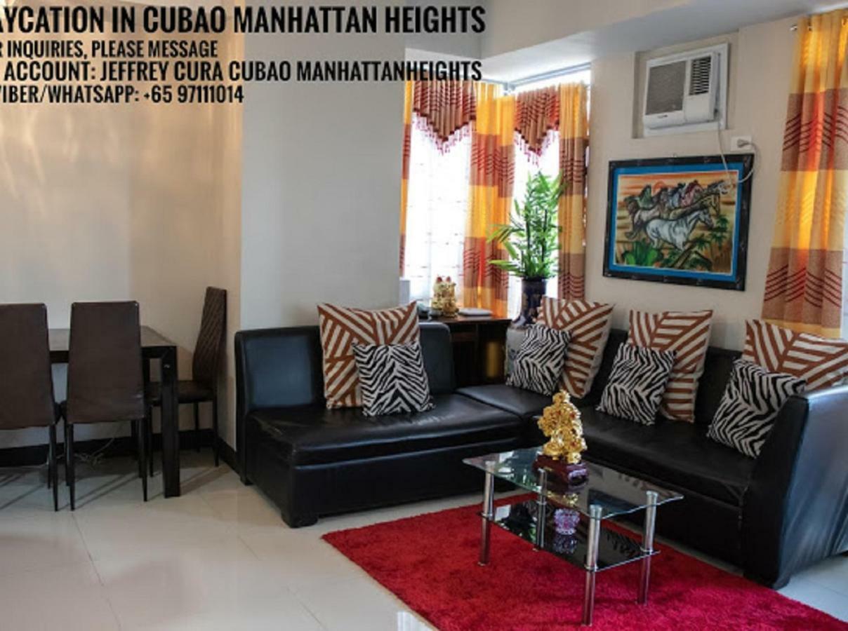 Cubao Manhattan Heights Unit 5A Tower C เกซอนซิตี้ ภายนอก รูปภาพ